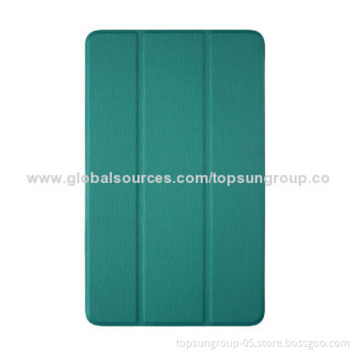 PU Leather Case for Samsung Galaxy Tab S T700, Toothpick Grain, Tri-fold